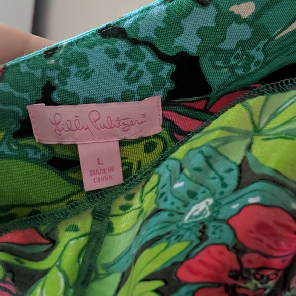 Lilly Pulitzer One Shoulder Dress - Picture 3 of 5